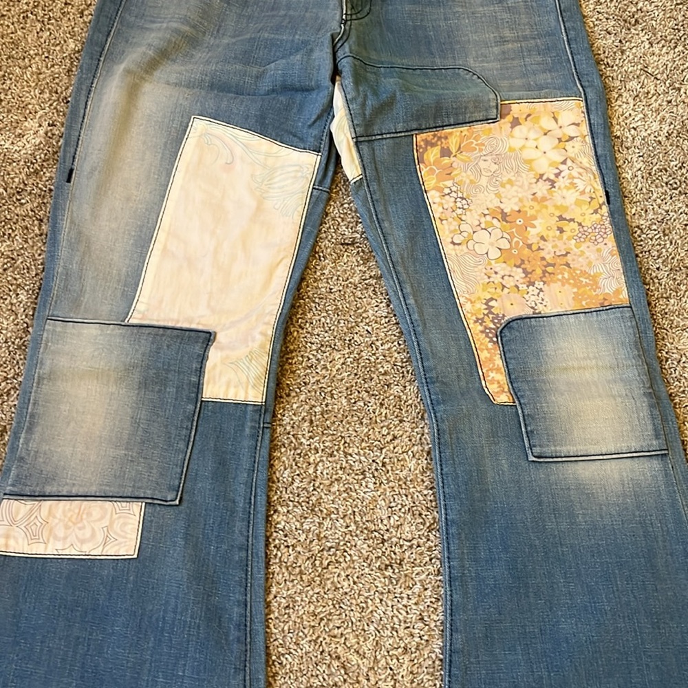 True religion patchwork jeans 30 - image 3